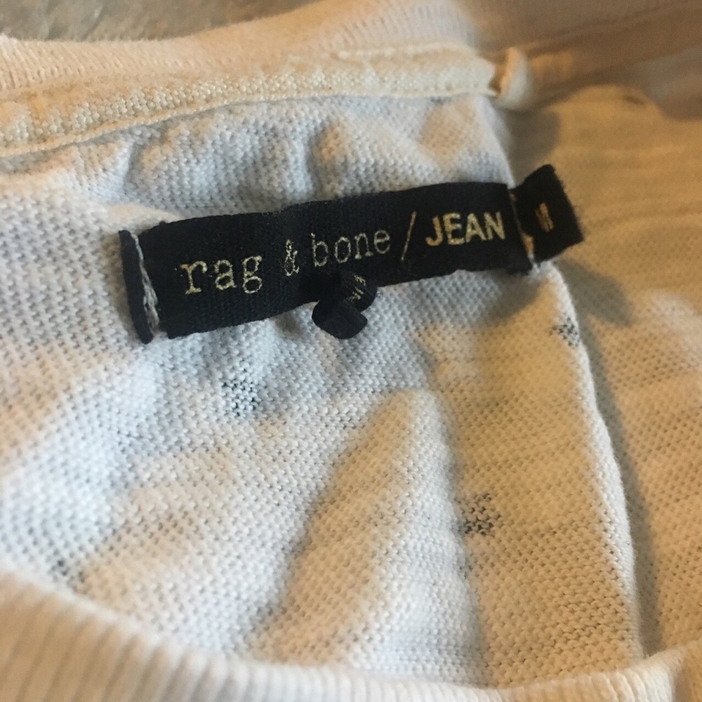 Rag & Bone Graphic Print Crewneck Tee - image 3